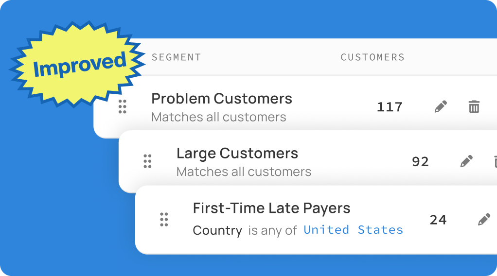A brand new segments experience